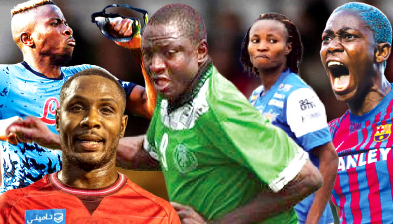 Nigerian footballers with 100-goal landmark