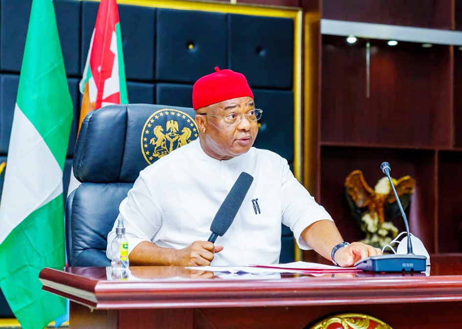 Uzodimma accuses Ajaero of meddling in Imo politics