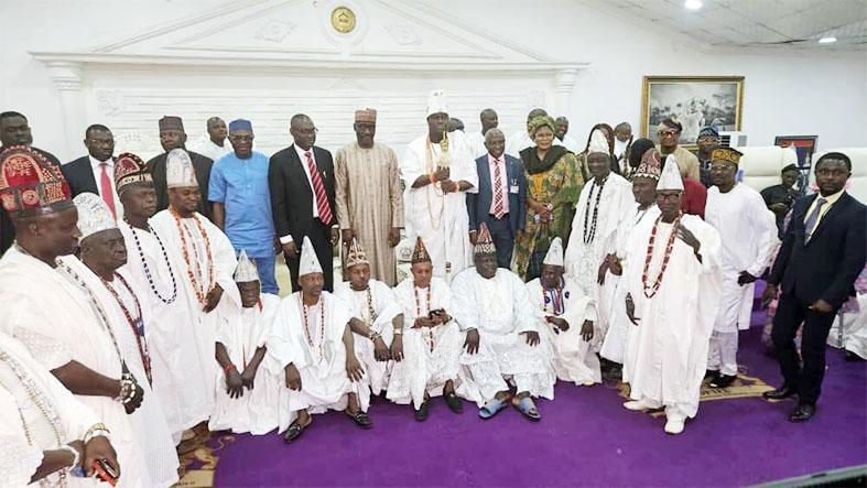 NNPC Ltd GCEO, Kyari Visits Ooni Of Ife, Pays Homage