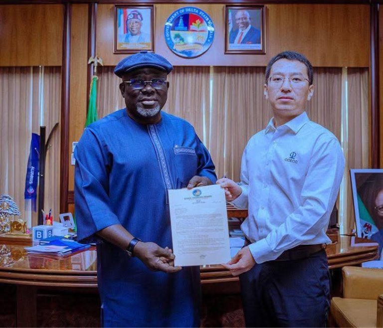 Oborevwori Moves to End Gridlock as Delta Govt Awards ₦35bn Reconstruction to CCECC