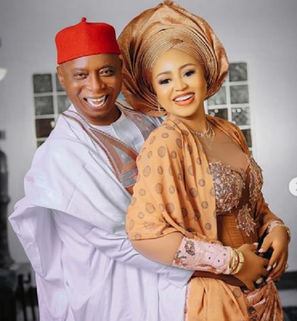 Ned Nwoko Confronts Film Crew Over Regina Daniels’ Busy Schedule