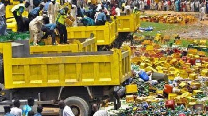 Trucks Conveying Beer Confiscated, Handed Over to Hisbah for Further Action