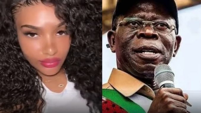 Private jet massage: Woman seen with Oshiomhole insists video is real, not AI Private jet massage: Woman seen with Oshiomhole insists video is real, not AI
