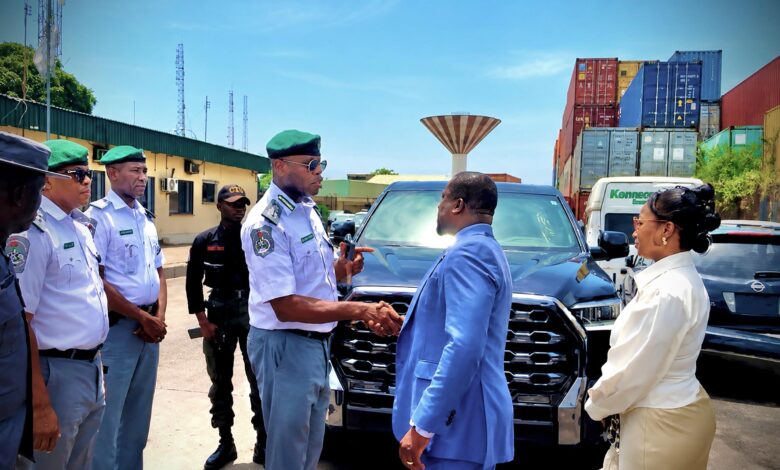 Nigeria Customs Hands Over Stolen Luxury Vehicles Traced to Canada