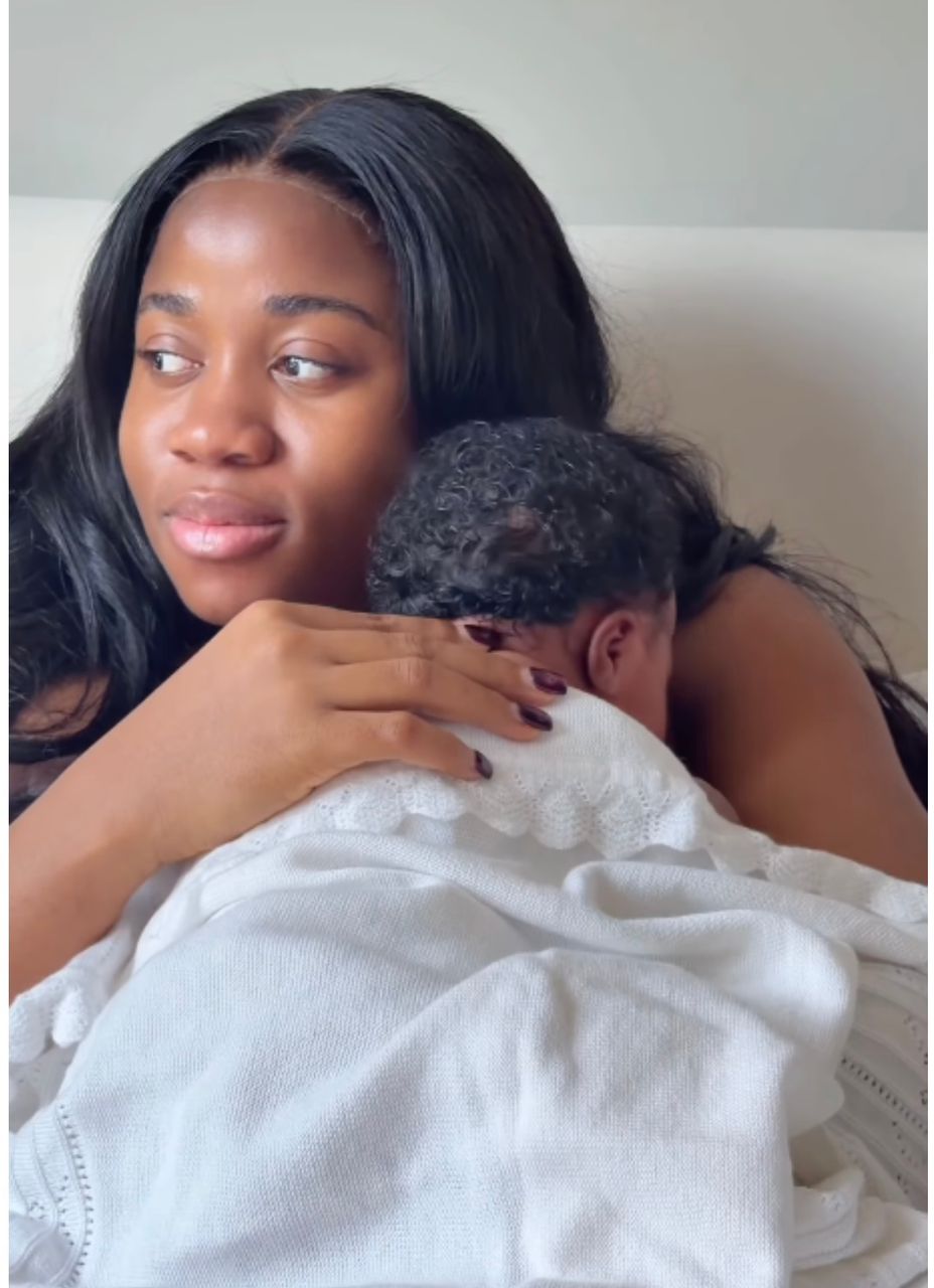 Veekee James and Femi Atere Welcomes First Daughter