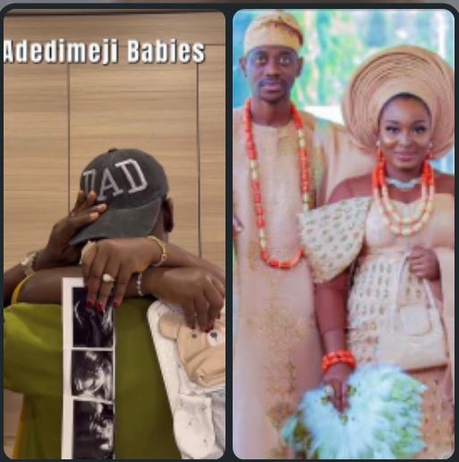Nollywood Actors Adedimeji Lateef and Mo Bimpe Welcome Triplet Boys