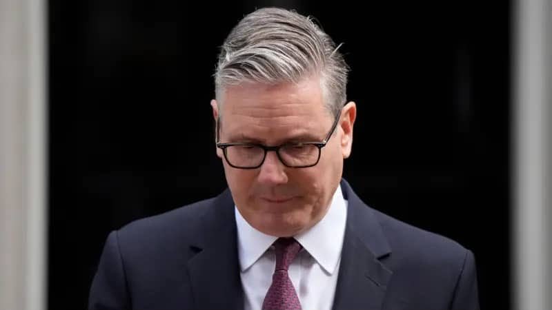 UK Prime Minister and Head of Labour Party, Keir Starmer Resigns