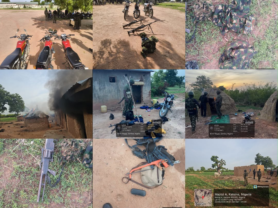 Troops Rescue Abductees, Recover Weapons in Anti-Terror Operations Across Sokoto, Katsina