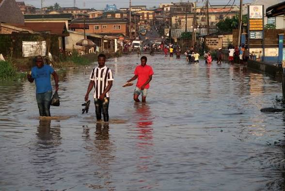 Lagos Community Groans Over Impact of Flood on Daily Living