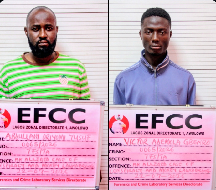 EFCC Nabs Four Over $5.3M Money Laundering Charges