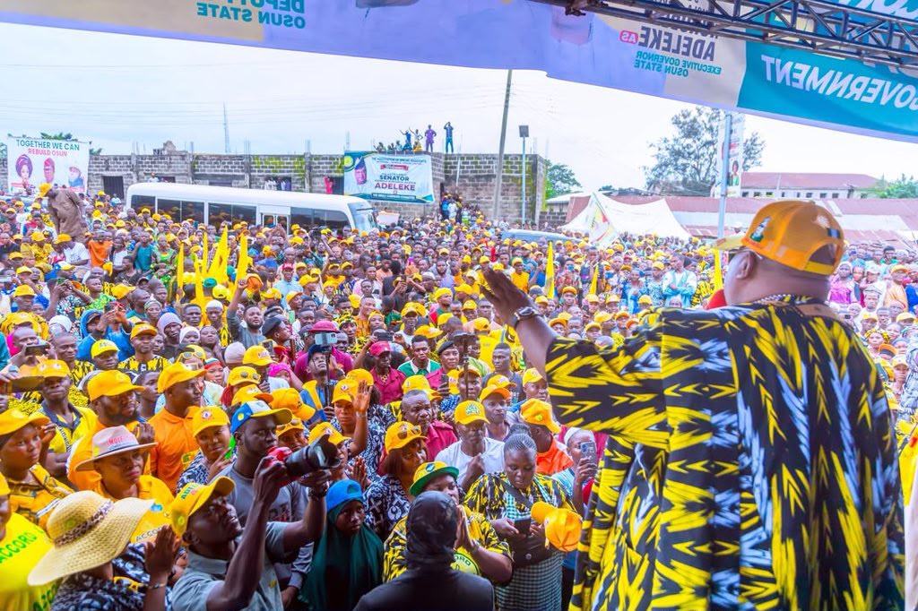 Adeleke Rallies Osun Voters, Lists Governance Strides Amid EFCC Account Controversy
