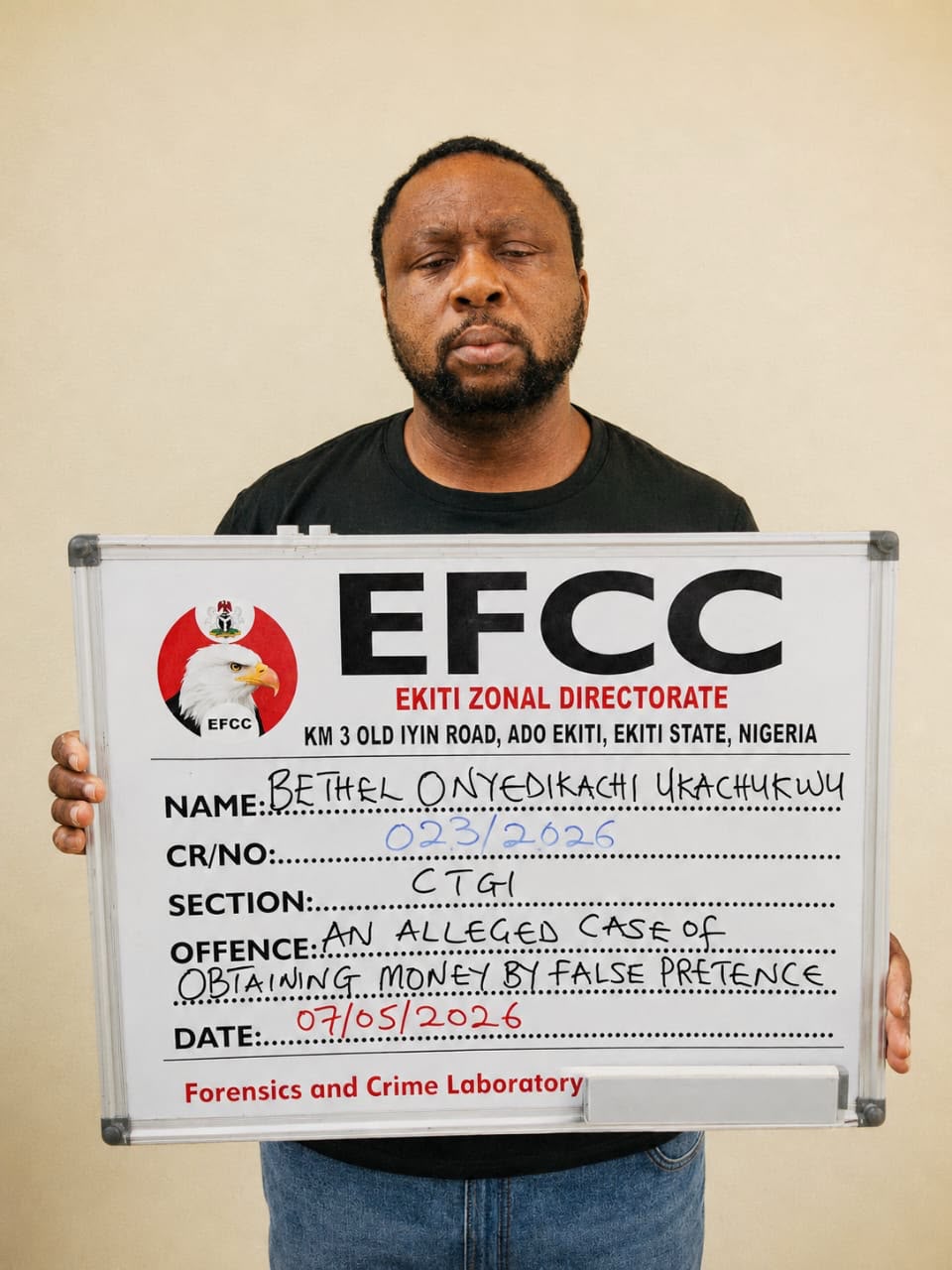 Ekiti Court Jails Man Two Years for ₦500,000 Fake Car Auction Scam