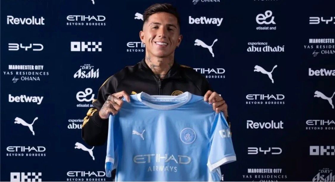 Enzo Fernández Completes Record £125m Move to Man City, Vows to Win More Trophies
