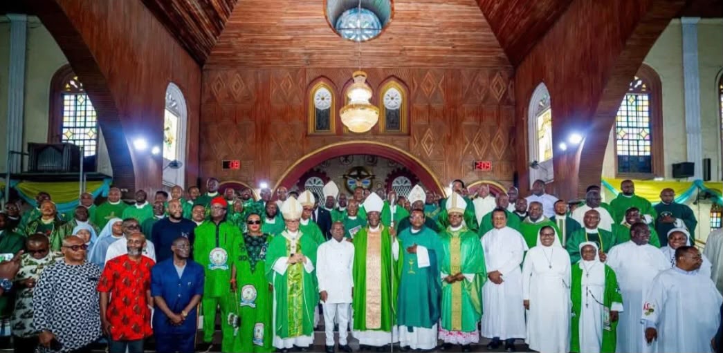 “You Are a Man of Integrity,” Catholic Bishop Hails Governor Otti as Private Foundations Fund Priests’ Retirement Home