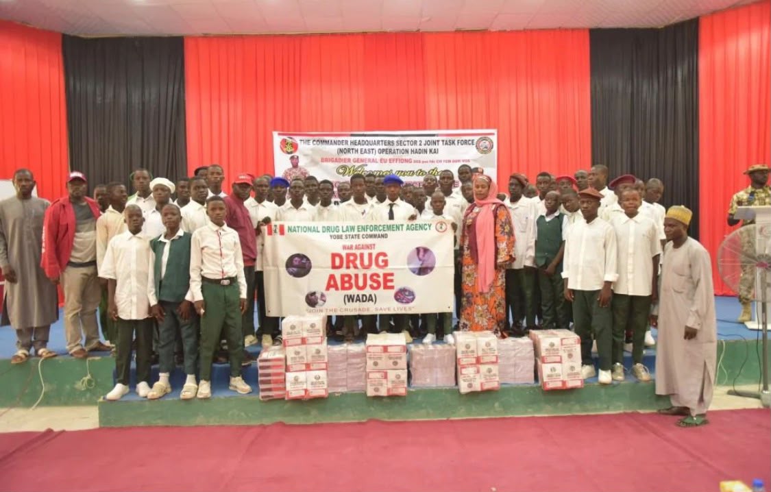 Army sensitizes 300 Yobe students on dangers of drug abuse