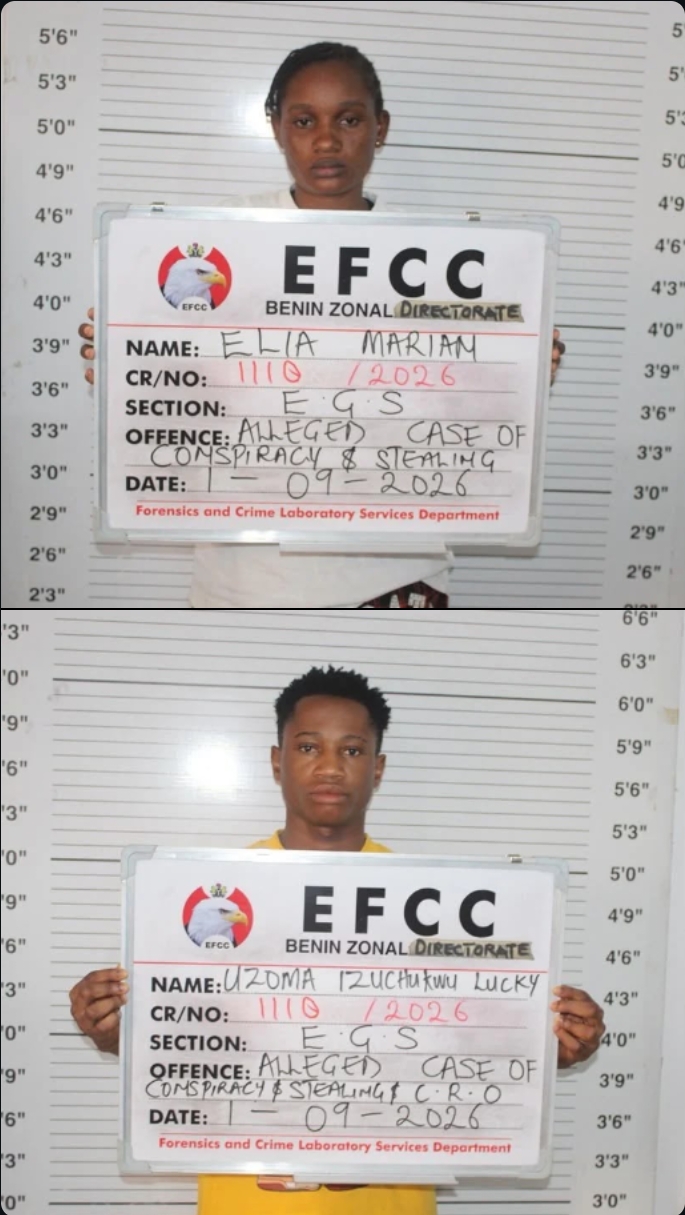 Teenage girl, Boyfriend Remanded In Prison Over Alleged N35.9m Fraud